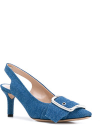 Escarpins bleus Casadei