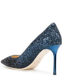 Escarpins bleus Jimmy Choo