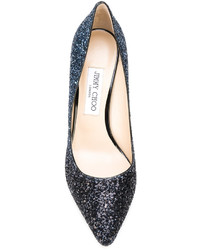 Escarpins bleus Jimmy Choo