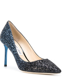 Escarpins bleus Jimmy Choo