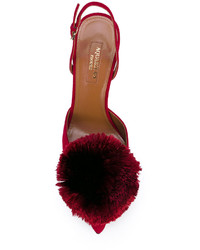 Escarpins bordeaux Aquazzura