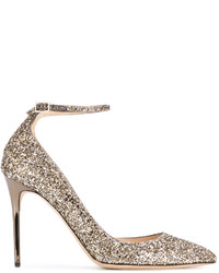 Escarpins dorés Jimmy Choo