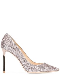 Escarpins dorés Jimmy Choo