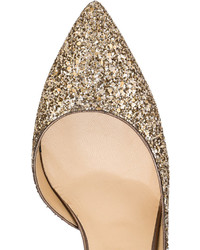 Escarpins dorés Jimmy Choo