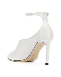 Escarpins en cuir blancs Jimmy Choo