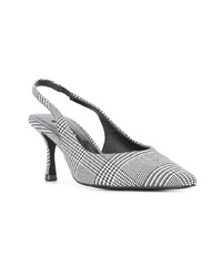 Escarpins en cuir gris Senso