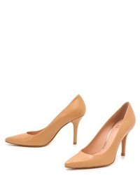 Escarpins en cuir marron clair Stuart Weitzman