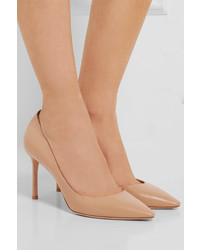 Escarpins en cuir marron clair Jimmy Choo