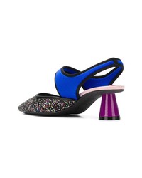 Escarpins en cuir multicolores Emilio Pucci