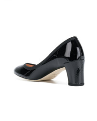 Escarpins en cuir noirs Repetto