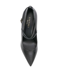 Escarpins en cuir noirs Grey Mer