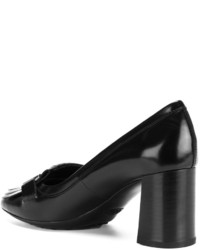 Escarpins en cuir noirs Tod's