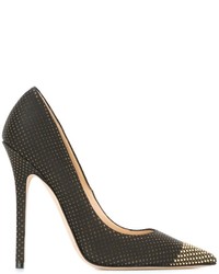 Escarpins en cuir noirs Jimmy Choo