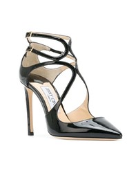 Escarpins en cuir noirs Jimmy Choo