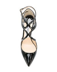 Escarpins en cuir noirs Jimmy Choo