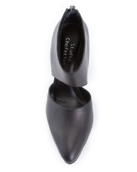 Escarpins en cuir noirs Studio Chofakian