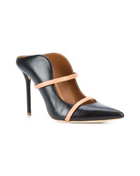 Escarpins en cuir noirs Malone Souliers