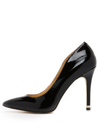 Escarpins en cuir noirs MICHAEL Michael Kors