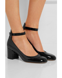 Escarpins en cuir noirs Gianvito Rossi