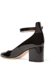 Escarpins en cuir noirs Gianvito Rossi