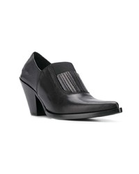 Escarpins en cuir noirs Maison Margiela