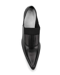 Escarpins en cuir noirs Maison Margiela