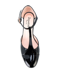 Escarpins en cuir noirs Repetto