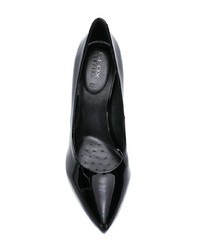 Escarpins en cuir noirs Geox