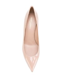 Escarpins en cuir roses Saint Laurent