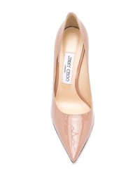 Escarpins en cuir roses Jimmy Choo