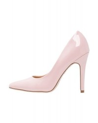 Escarpins en cuir roses New Look