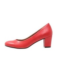 Escarpins en cuir rouges Anna Field