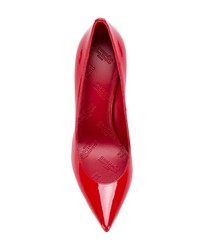 Escarpins en cuir rouges Maison Margiela