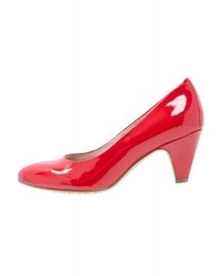Escarpins en cuir rouges Tamaris