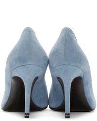 Escarpins en daim bleu clair Acne Studios