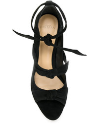 Escarpins en daim noirs Alexandre Birman