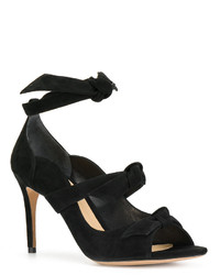 Escarpins en daim noirs Alexandre Birman