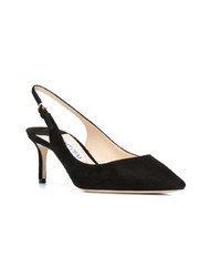 Escarpins en daim noirs Jimmy Choo