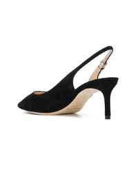 Escarpins en daim noirs Jimmy Choo