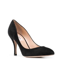 Escarpins en daim noirs Valentino