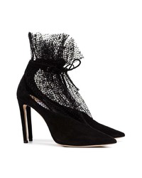 Escarpins en daim noirs Jimmy Choo