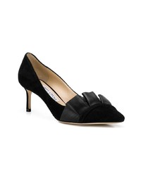 Escarpins en daim noirs Jimmy Choo