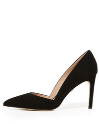 Escarpins en daim noirs Diane von Furstenberg