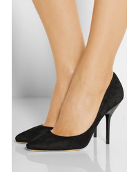 Escarpins en daim noirs Jimmy Choo