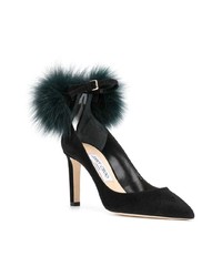 Escarpins en daim noirs Jimmy Choo