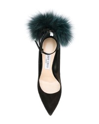 Escarpins en daim noirs Jimmy Choo