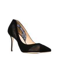 Escarpins en daim noirs Giuseppe Zanotti