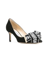 Escarpins en daim noirs Jimmy Choo