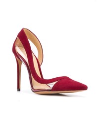 Escarpins en daim rouges Alexandre Birman