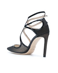 Escarpins en tulle noirs Jimmy Choo